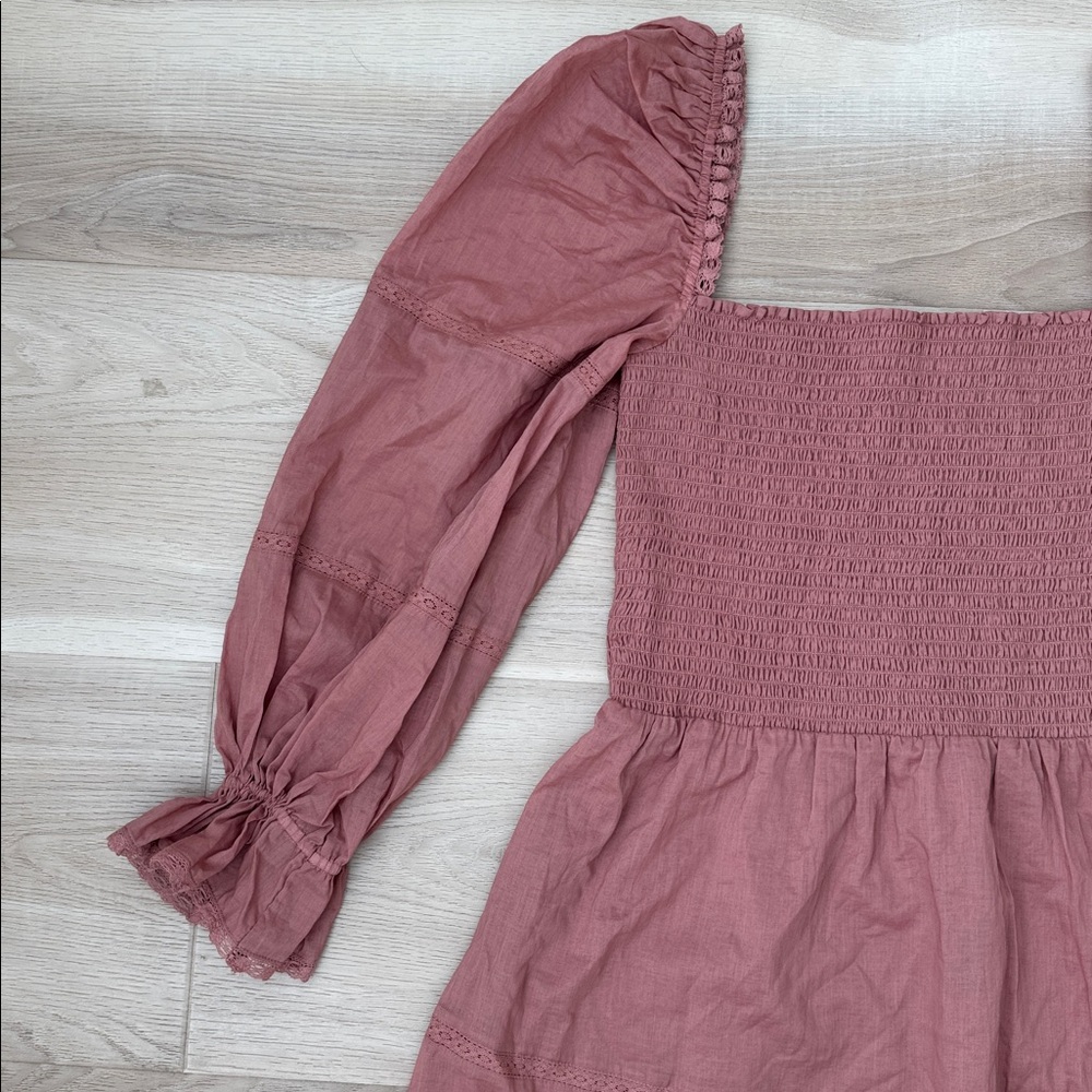 Reformation - Dunes Long Sleeve Mini Dress - Picture 5 of 13